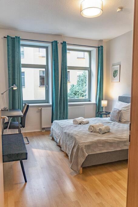 Apartmán Blue Chili 23 - Modern, Zentral, Mit Balkon Magdeburk Exteriér fotografie